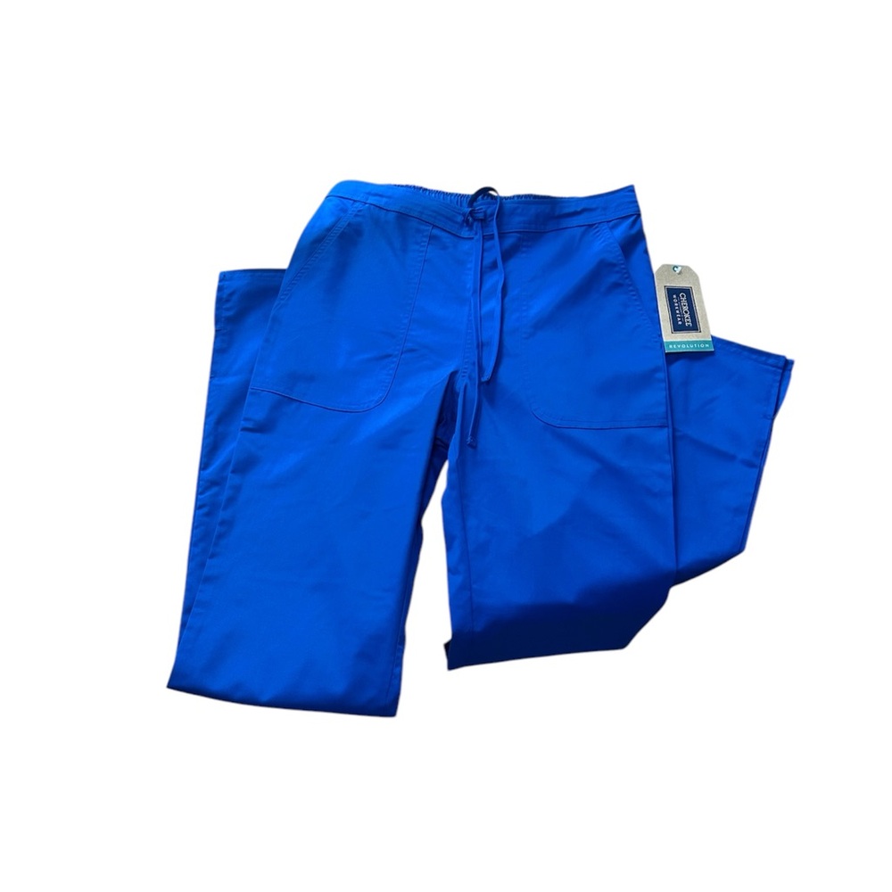 ‘Cherokee AUTHENTIC ‘Workwear’ Scrub Pant *Tall*. Royal Blue (‘Roy’) size XS